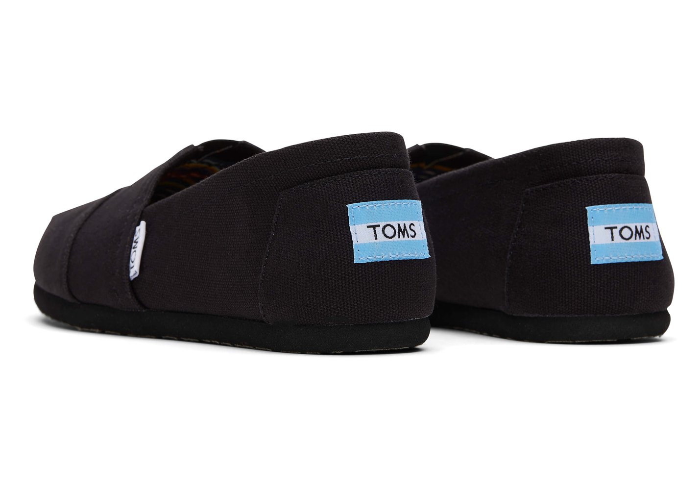 Toms Alpargata Canvas Espadrille Black - Womens - 92164-QOTB